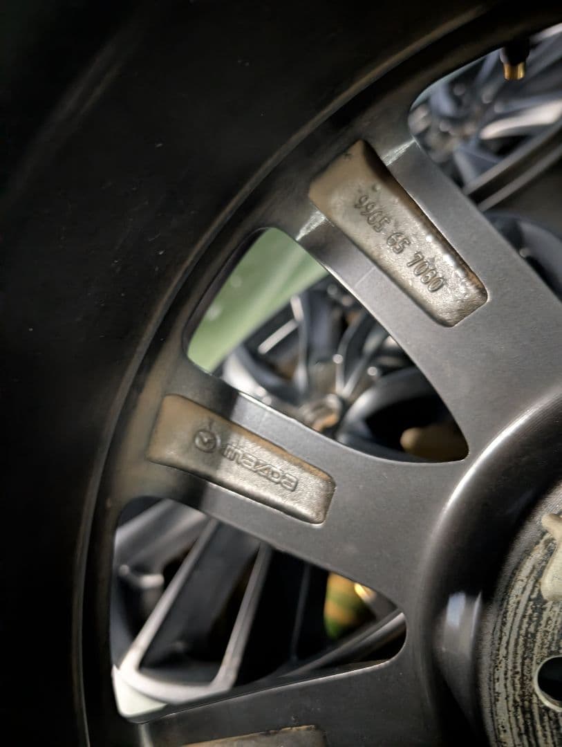 CX-30 MAZDA3 純正オプション 18インチマットブラックホイール