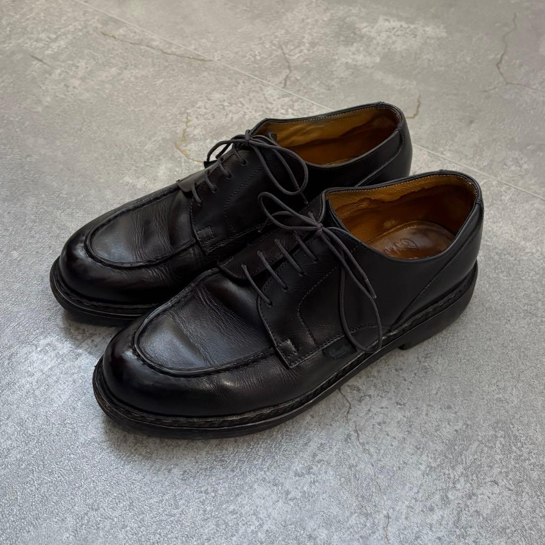 Paraboot シャンボード UK7 ネイビー 25.5cm パラブーツ