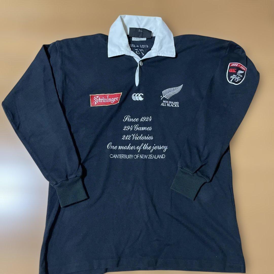 ニュージーランド・オールブラックス ラガーシャツ