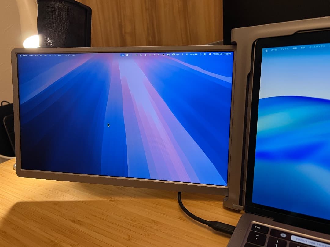 トリプルディスプレイ_14インチデュアルモニターマルチディスプレイ