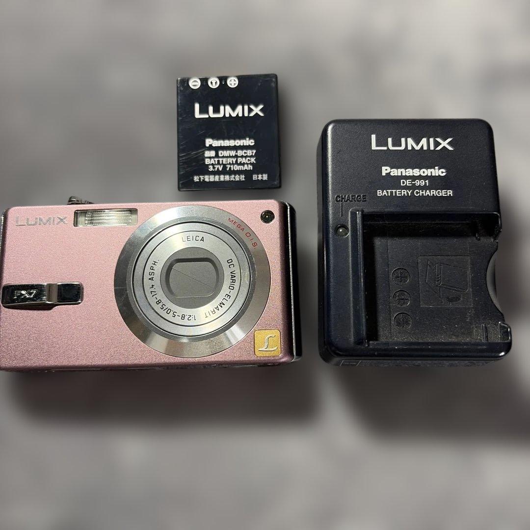 LUMIX DMC-FX7 デジタルカメラ Panasonic 中古品