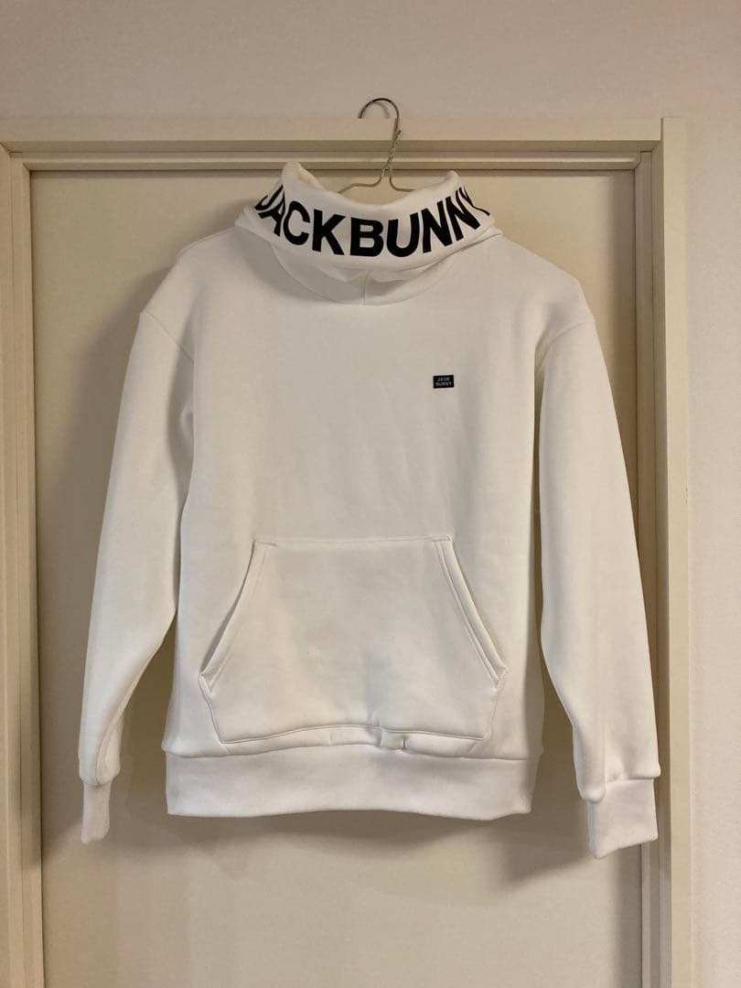 JACK BUNNY ホワイト パーカー