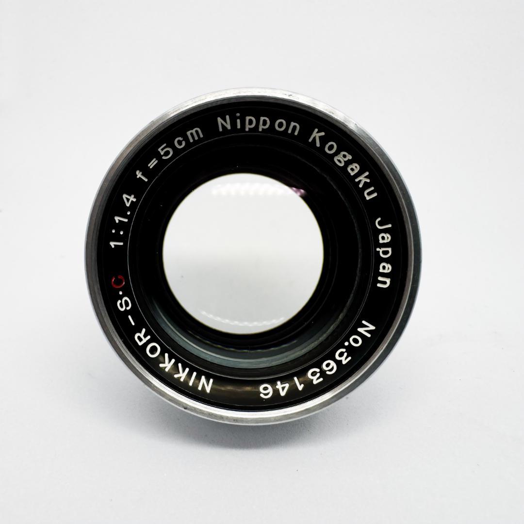 Nikon NIKKOR-S.C 5cm F1.4 【Sマウント】