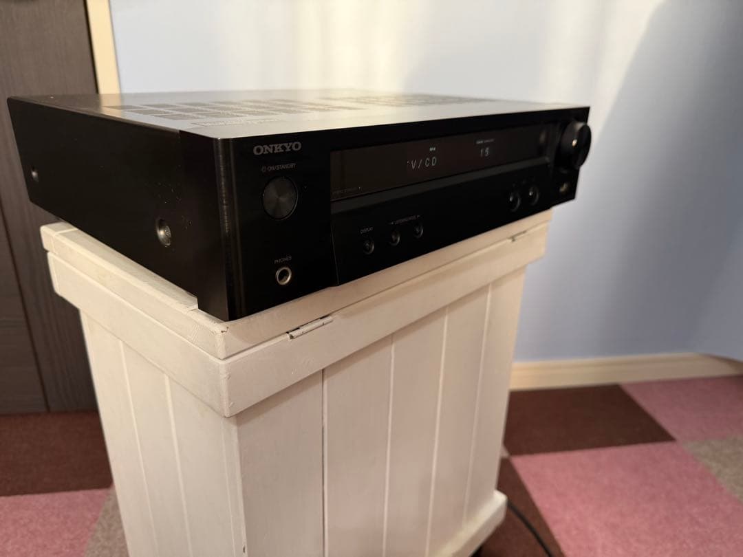 動作品　ONKYO NR-365 NETWORK AV レシーバー　radiko