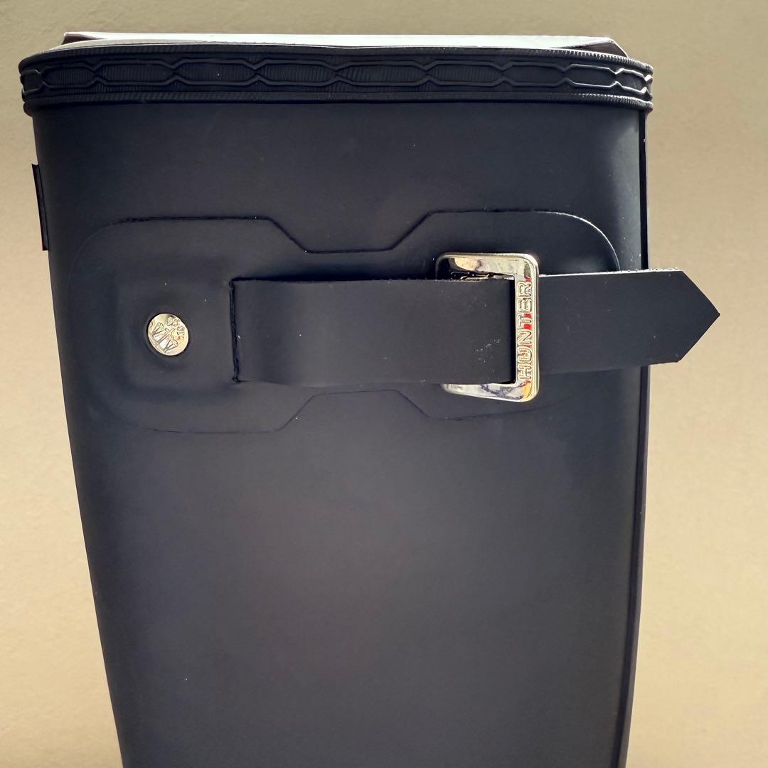 HUNTER ハンター レインブーツ ロングブーツ ブラック 23.5