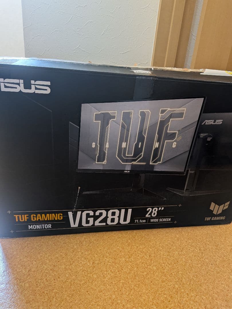 ASUS VG28UQL1A 4k 28インチゲーミングモニター（注意事項あり）