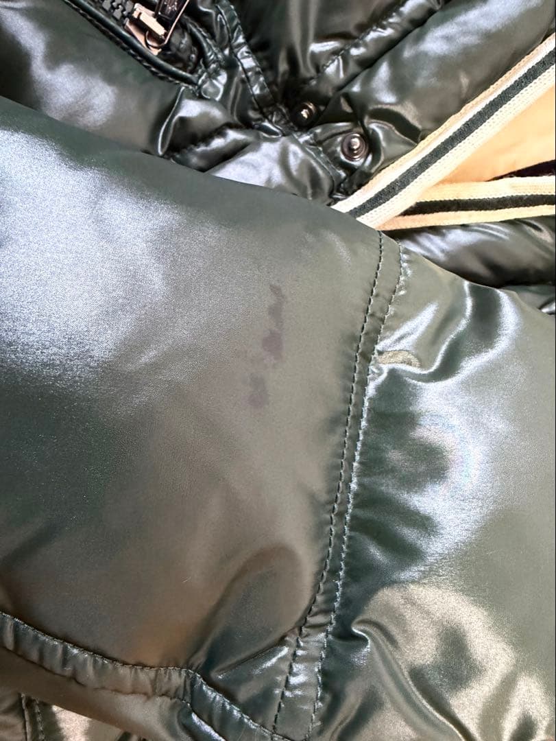 Moncler ブランソン ダウンジャケット サイズ1 S M グリーン カーキ