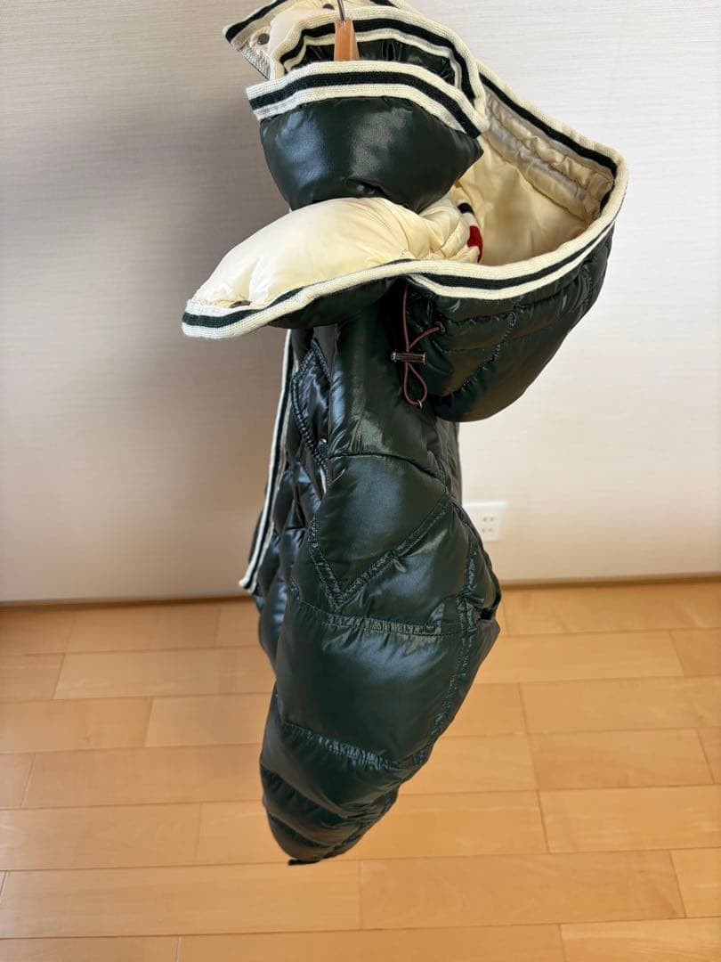 Moncler ブランソン ダウンジャケット サイズ1 S M グリーン カーキ
