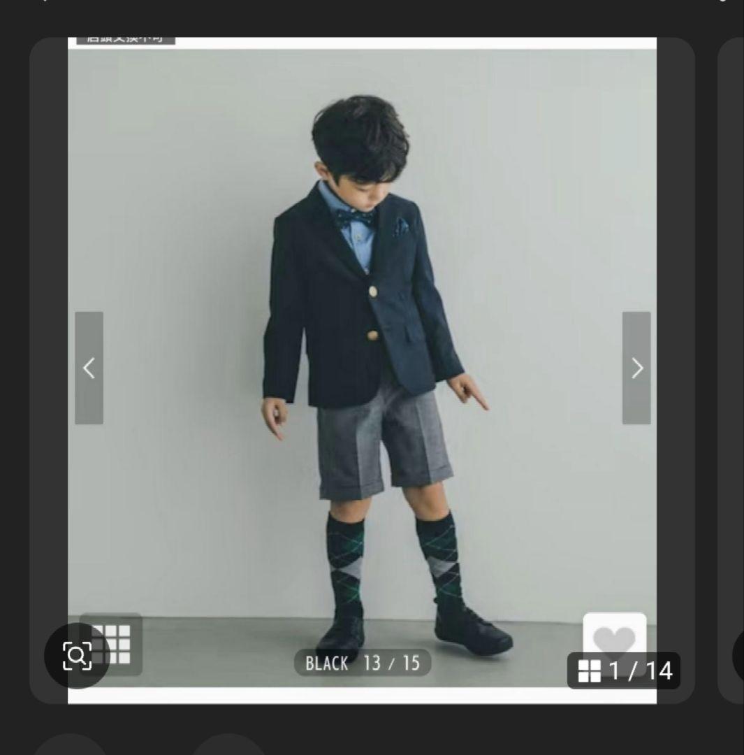 美品　united arrows フォーマル120cm　入学式