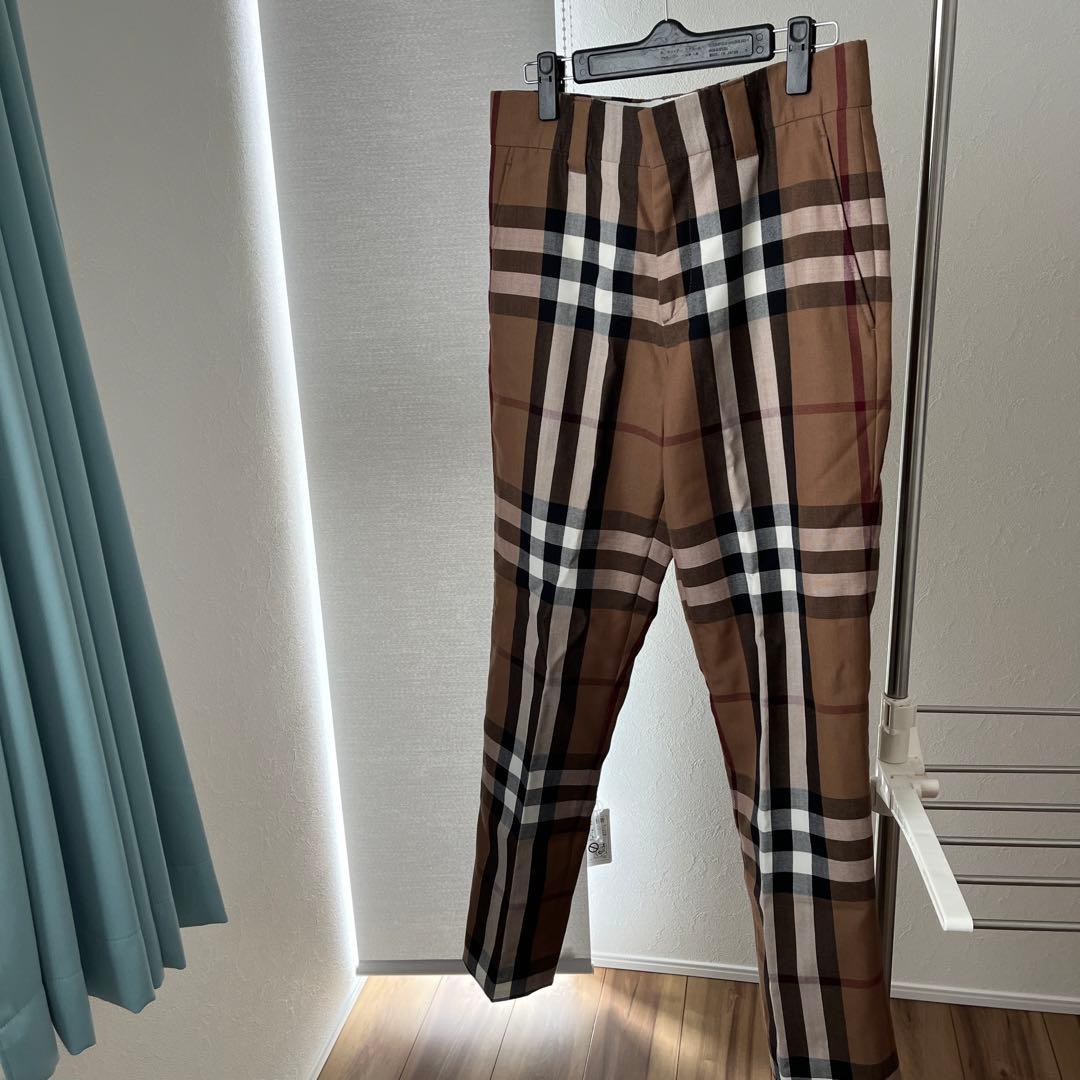 バーバリー　ロンドン　チェック　パンツ