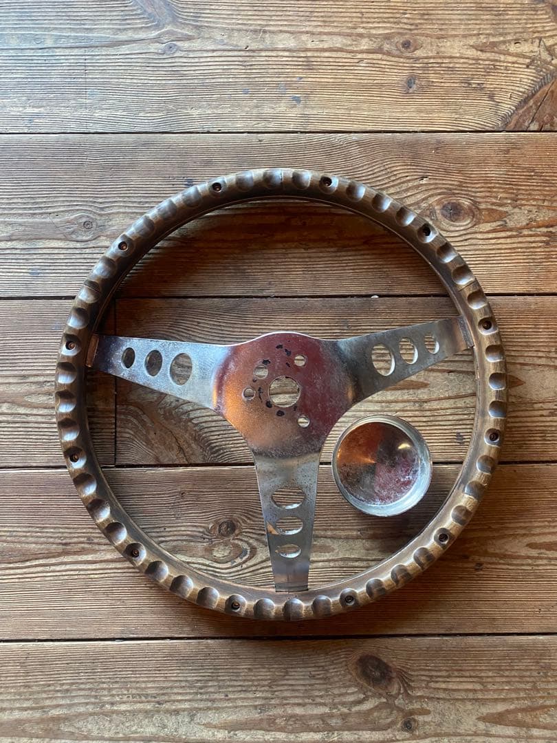 専用GRANT グランツ　ウッドステアリング　34cm