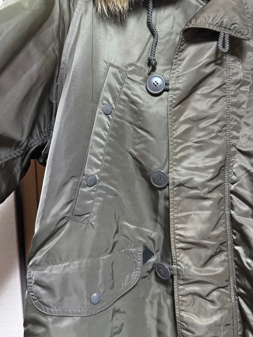 【美品】アルファインダストリーズ N3B モッズコート ミリタリージャケット