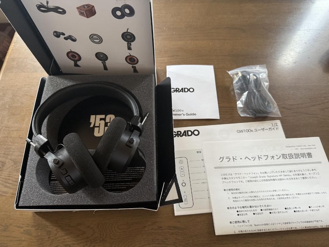 GRADO GW100x ワイヤレスヘッドホン