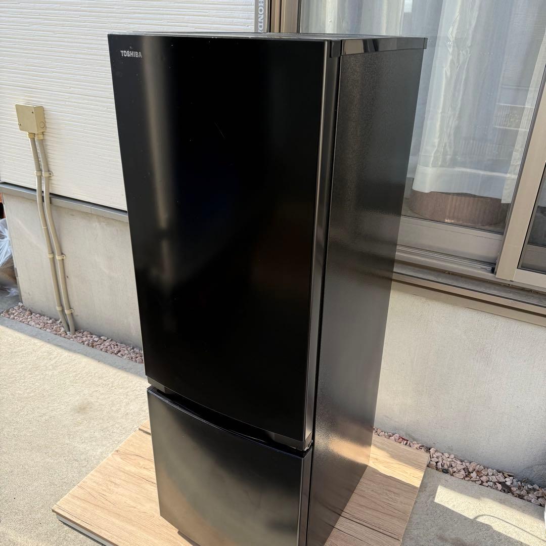 TOSHIBA GR-T17BS(K) ノンフロン冷蔵庫　2021年製造　関東