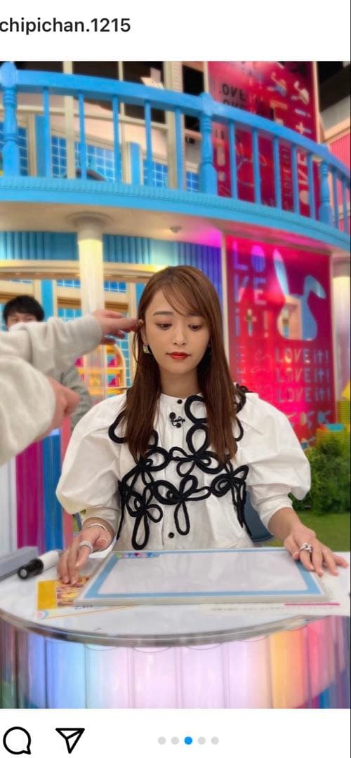 新品タグ付き　近藤千尋ちゃん着用　RUMCHE ブラックビスチェ サイズF