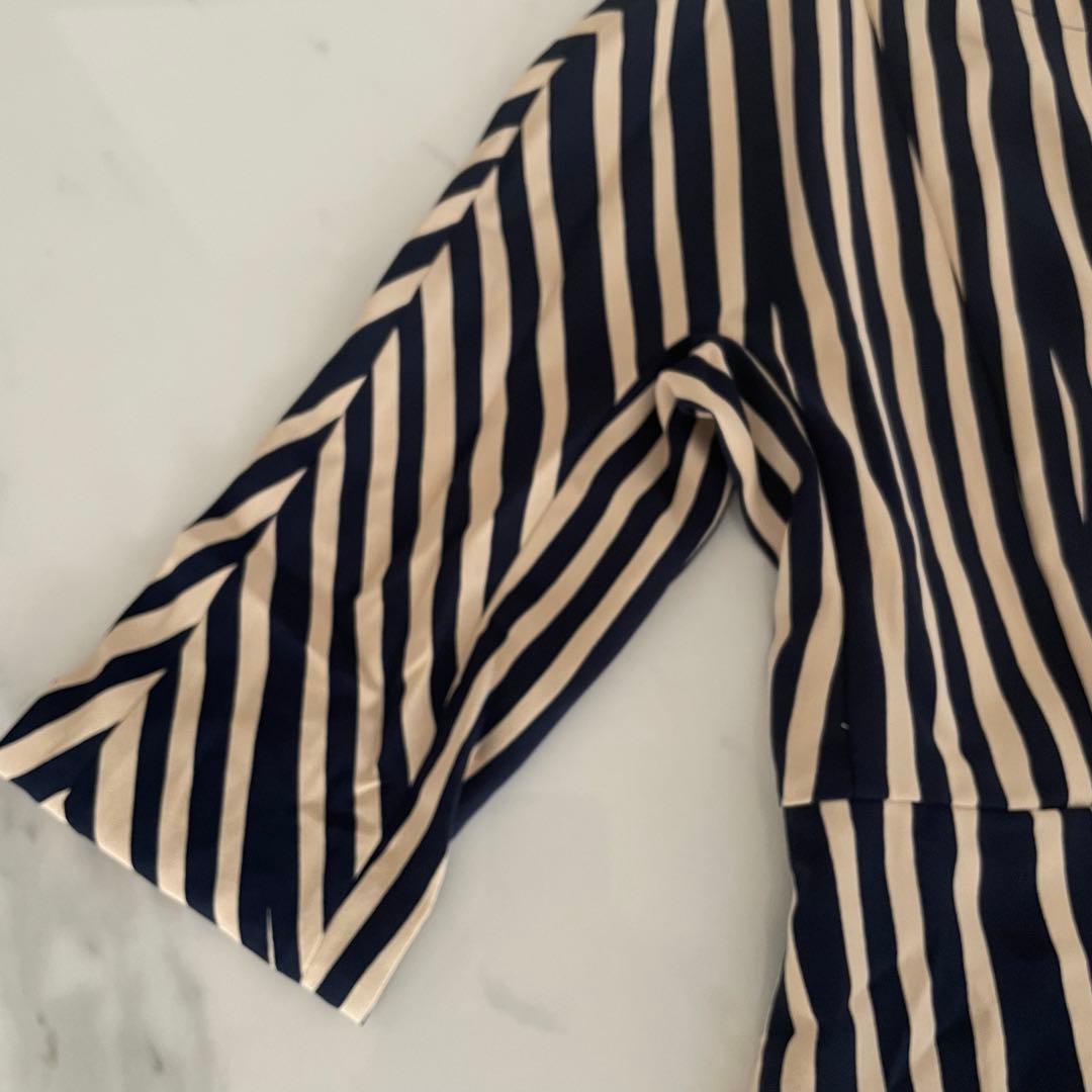 Max Mara マックスマーラ ストライプ マキシワンピース ロングワンピース