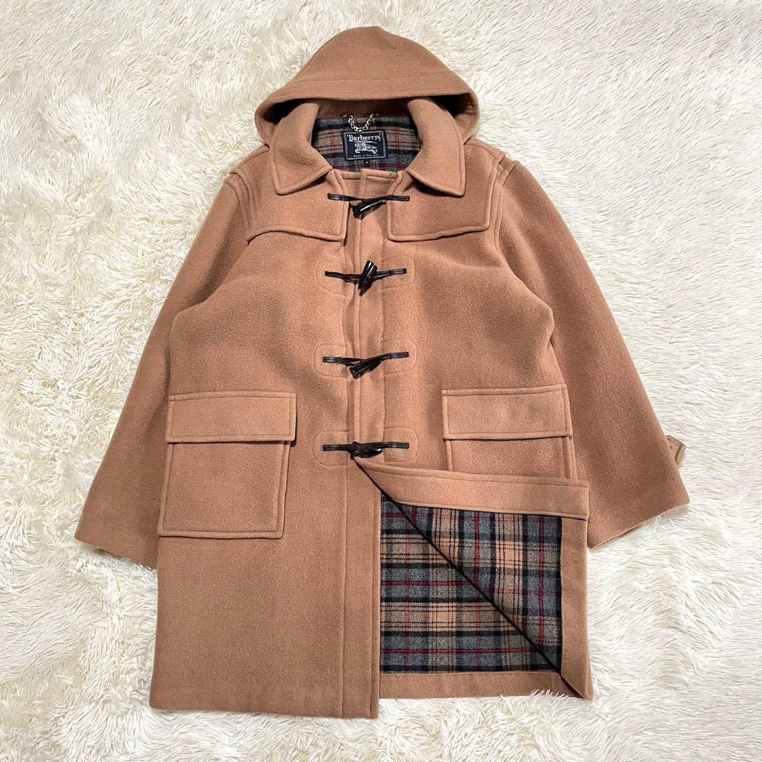 BURBERRY バーバリー ダッフルコート ウール100% キャメル