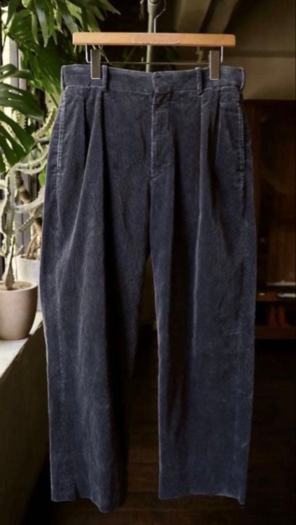 A.PRESSE Vintage Corduroy Trousers アプレッセ