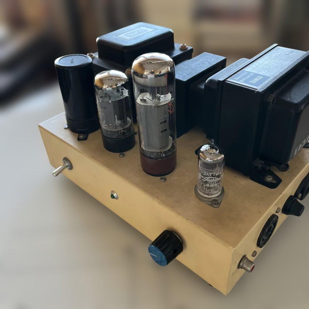 真空管EL34/6CA7 モノラルパワーアンプ　自作