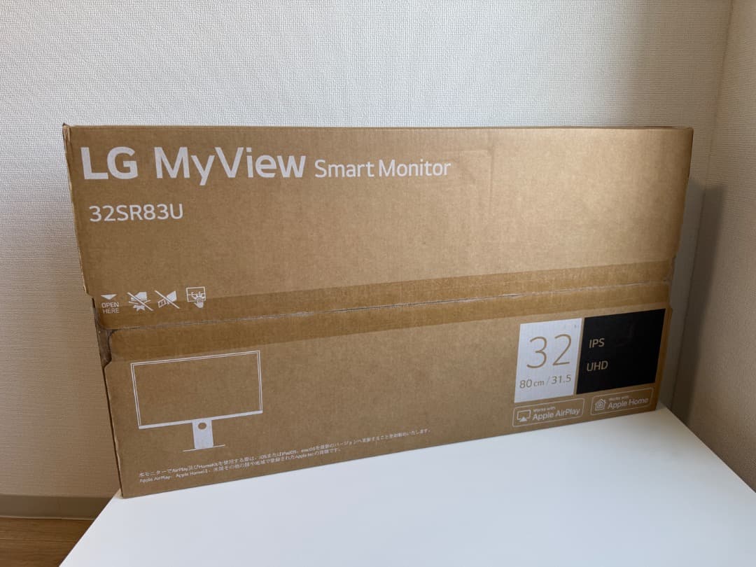 ディスプレイ・モニター本体 LG MyView Smart Monitor 4K IPS 32SR83U-W