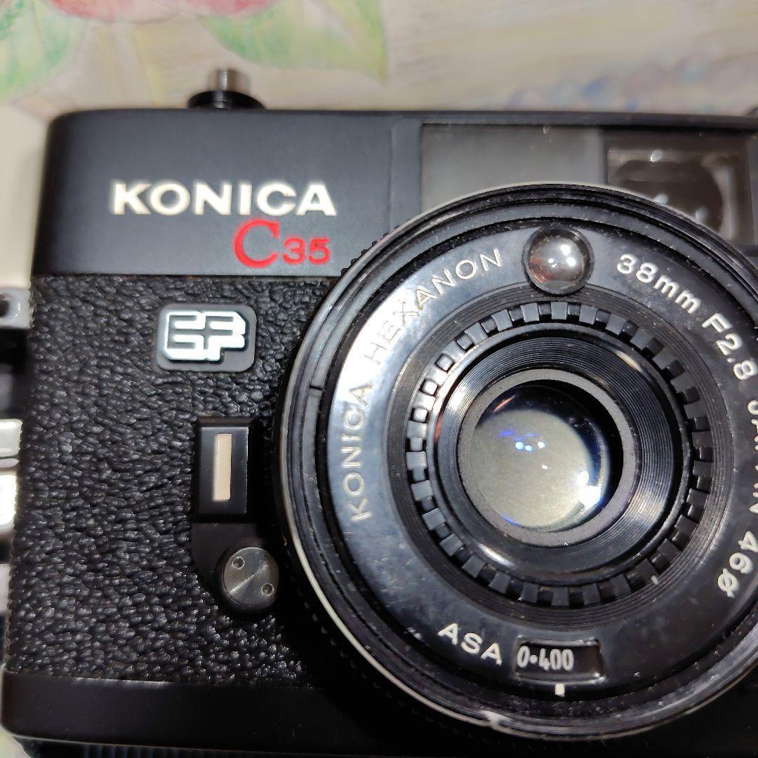 ☆☆文字消え無し❕露出計OK❕完動品☆☆ピッカリコニカ C35 EF