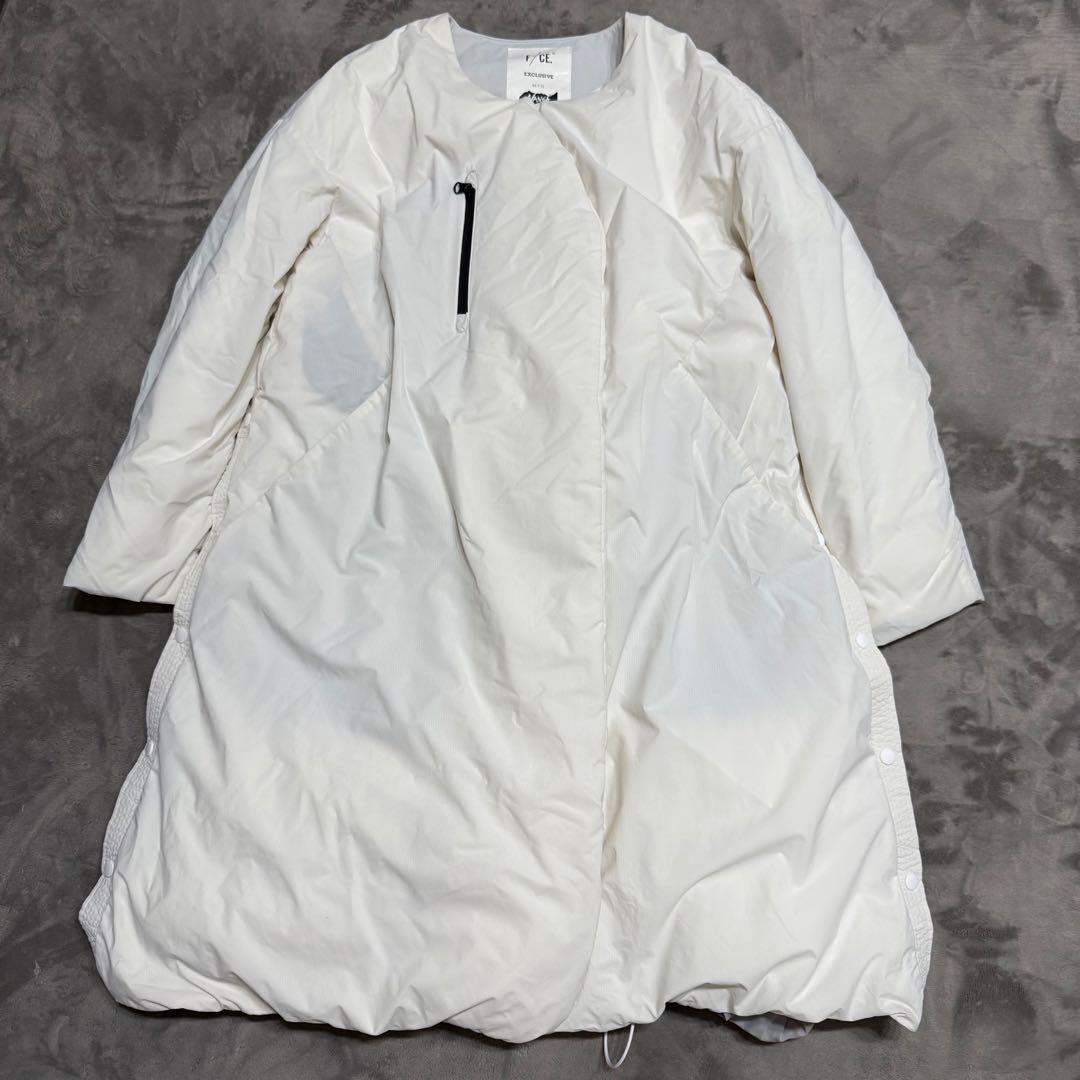 Y*N様 F/CE Nanga エフライト ダウンコート　ユニセックス　白 カラ