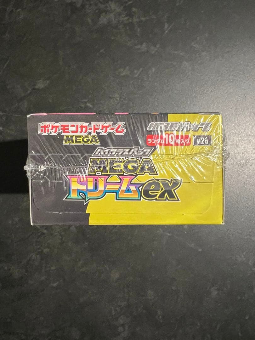 新品未開封！ポケモンカード MEGAドリームex 1box シュリンク付き①