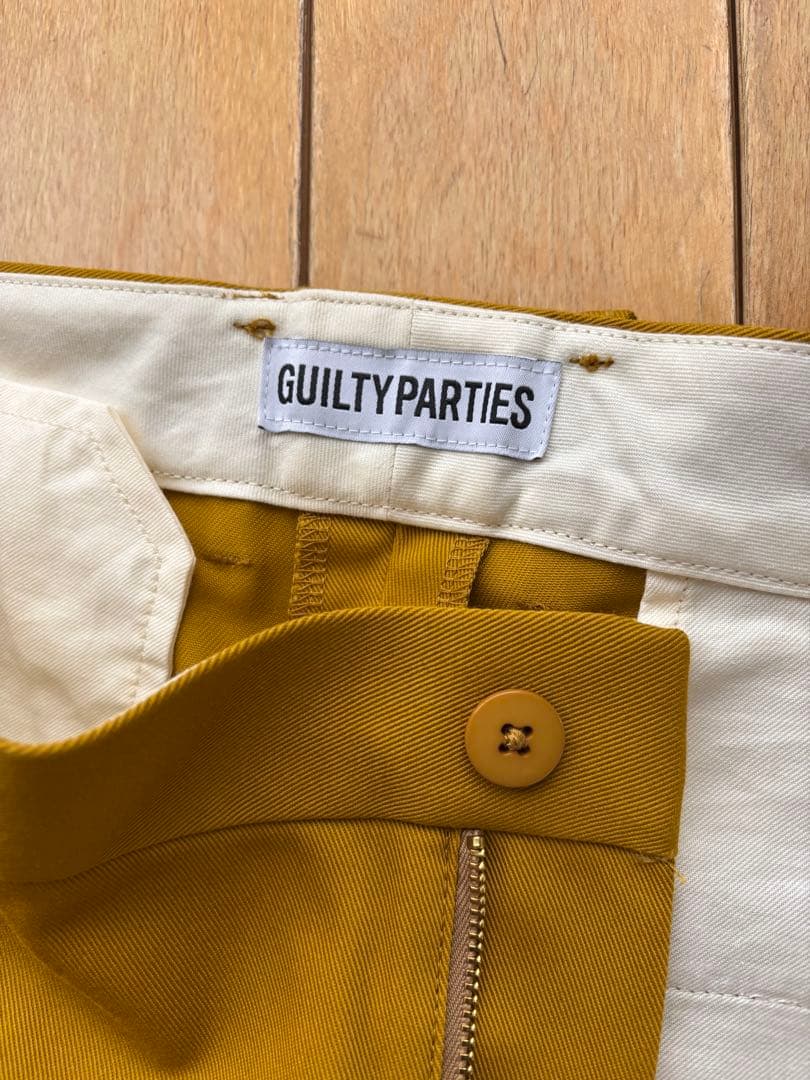 パンツ wackomaria double pleated chino trousers