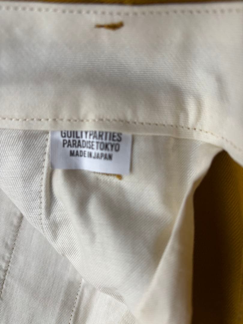 パンツ wackomaria double pleated chino trousers