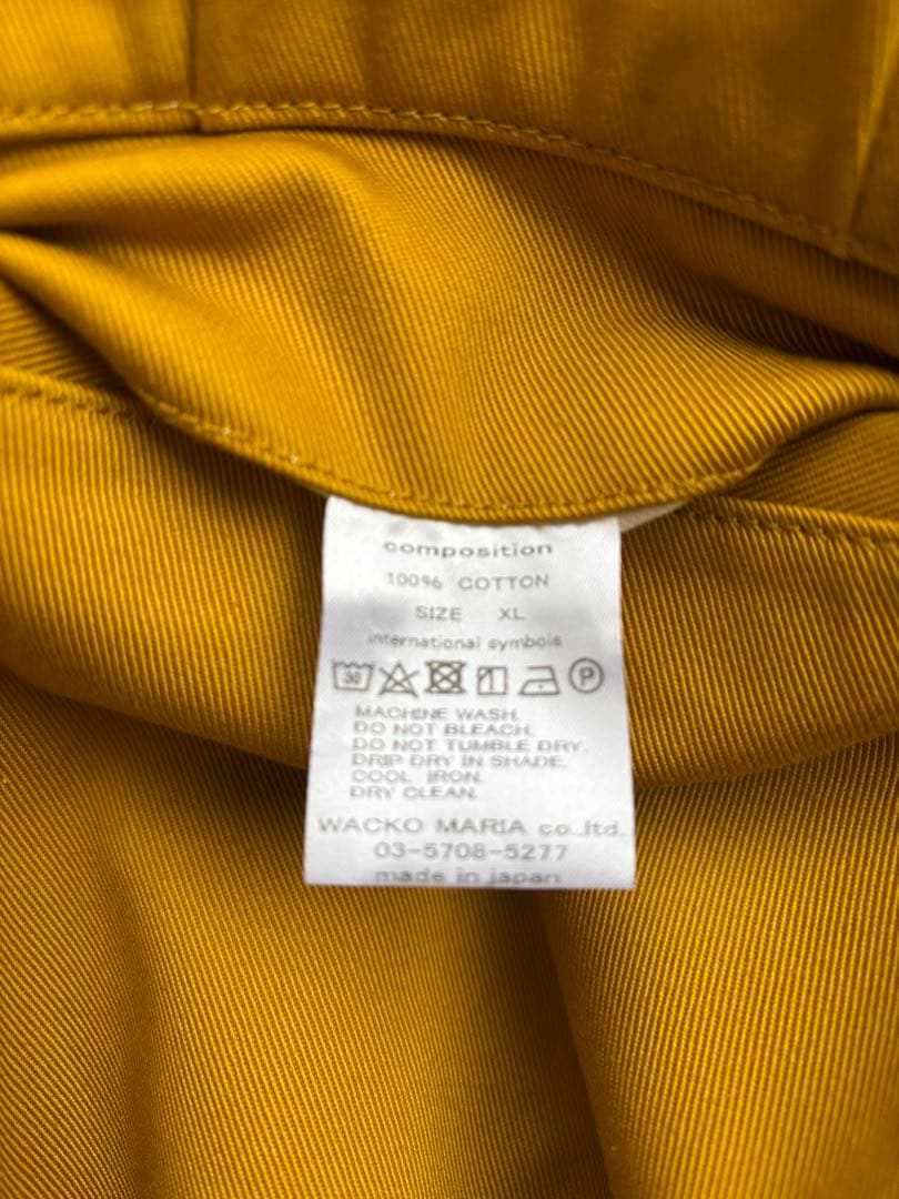 パンツ wackomaria double pleated chino trousers