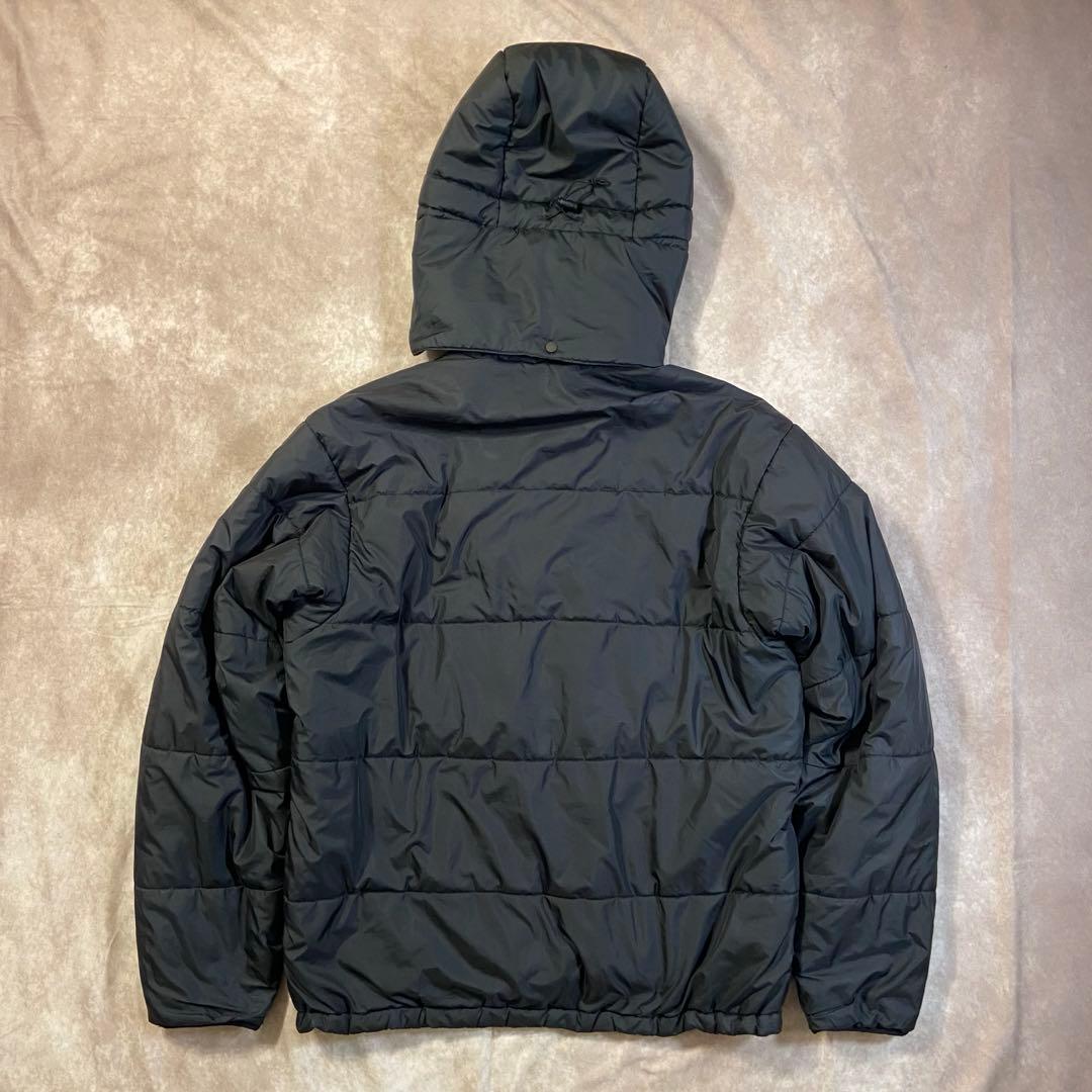 00s Patagonia パフジャケット ブラック L フード付き 2002年
