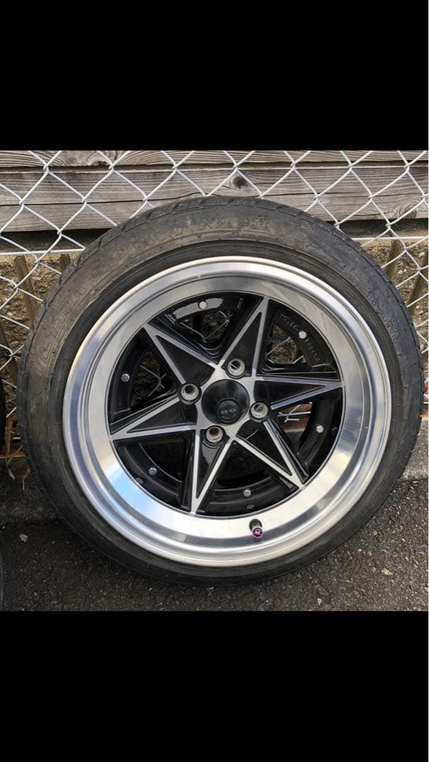 はろーすぺしゃる.エイトシックス14インチ 7Jタイヤホイールセット 中古