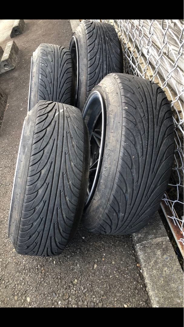 はろーすぺしゃる.エイトシックス14インチ 7Jタイヤホイールセット 中古