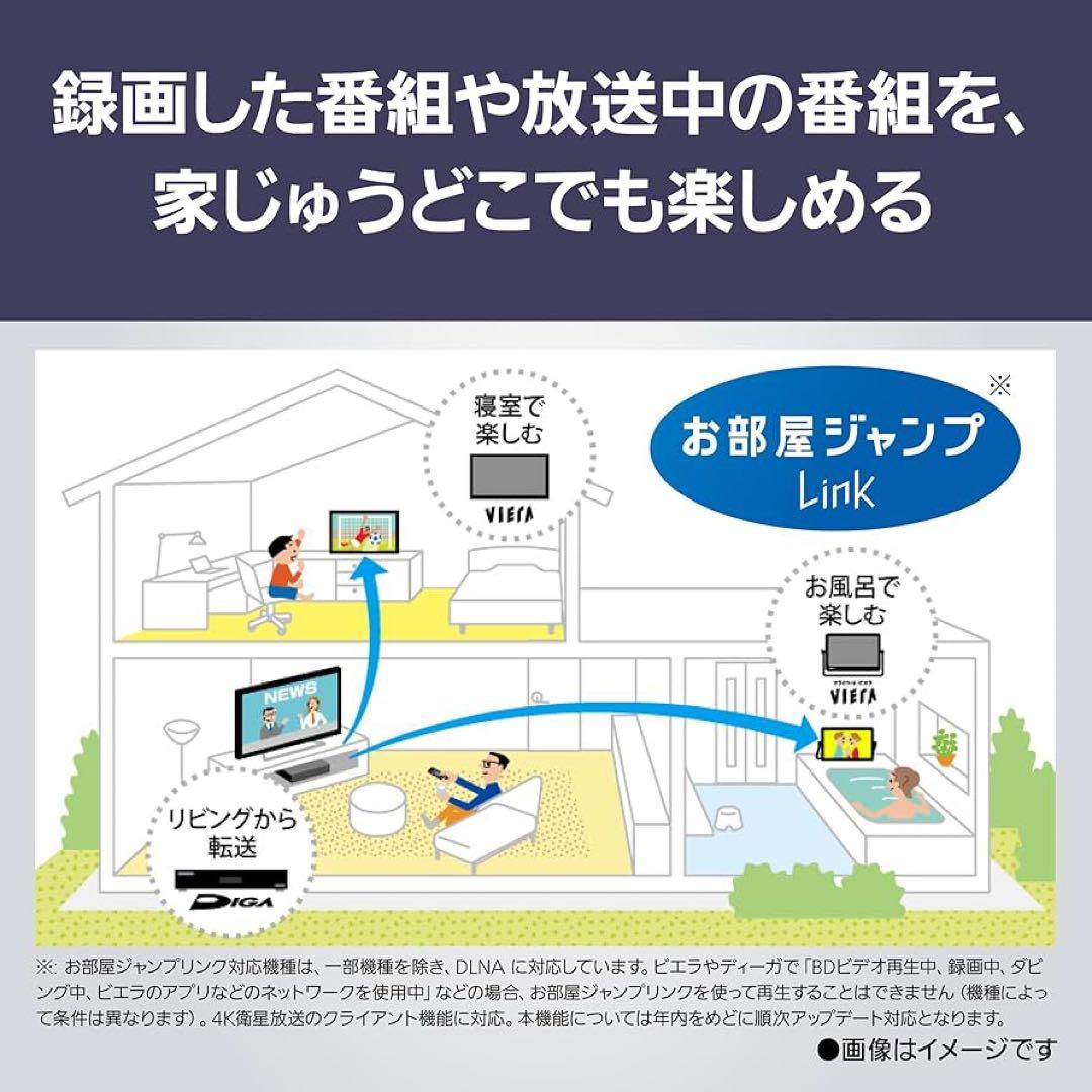 パナソニック 50V型 4K液晶テレビ VIERA TV-50W90A 25年製