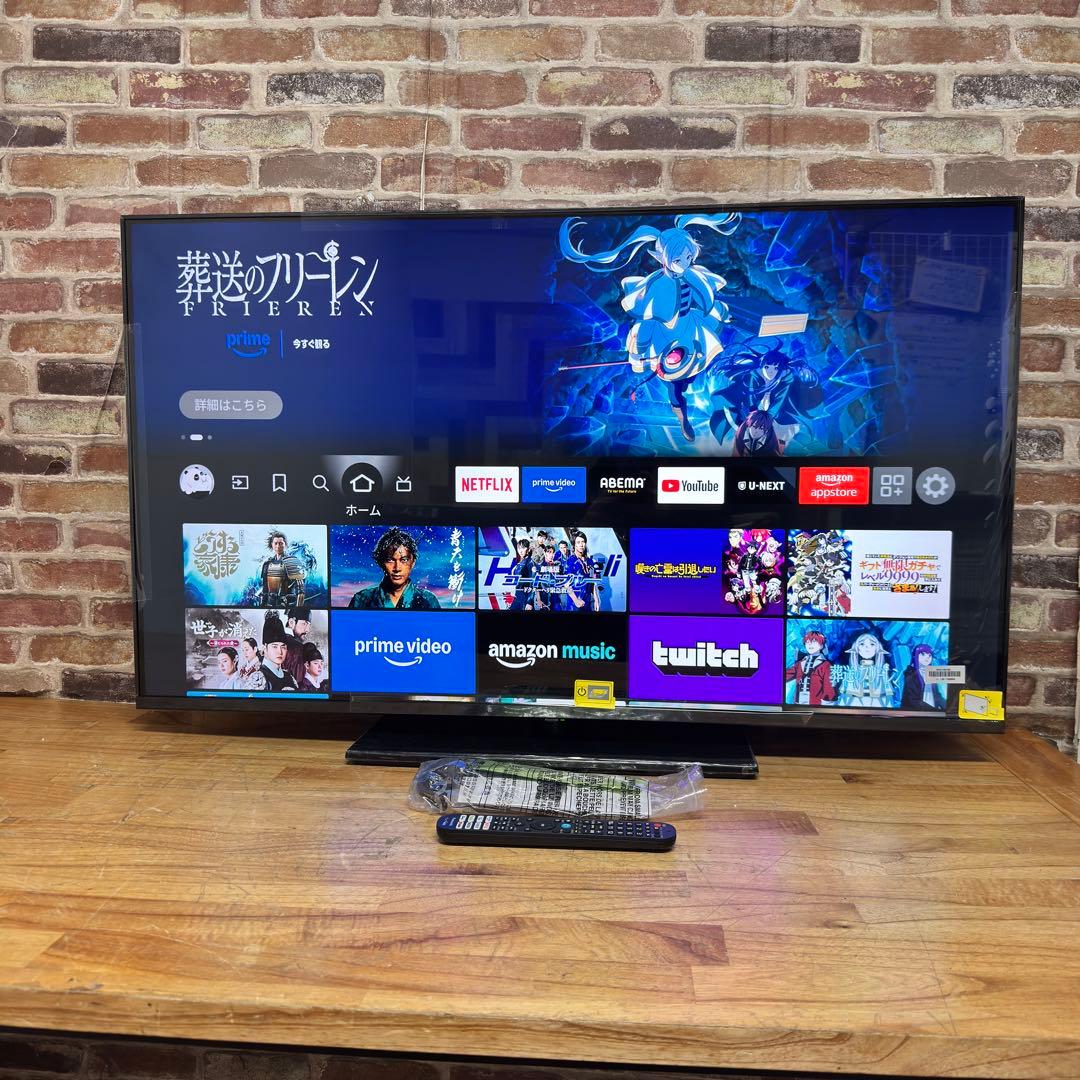 パナソニック 50V型 4K液晶テレビ VIERA TV-50W90A 25年製