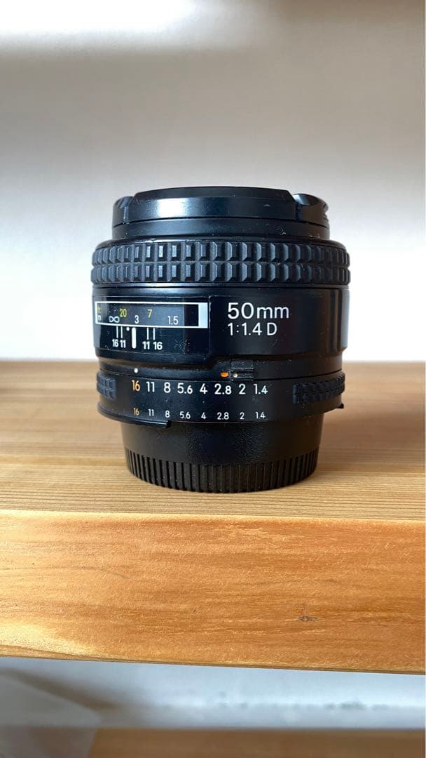 Nikon AF NIKKOR 50mm f/1.4D 単焦点レンズ