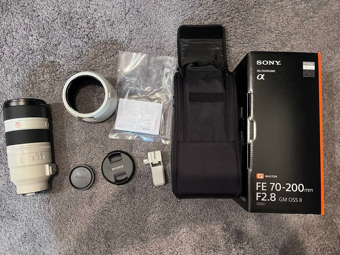 【美品】Sony FE 70-200mm F2.8 GM OSS II