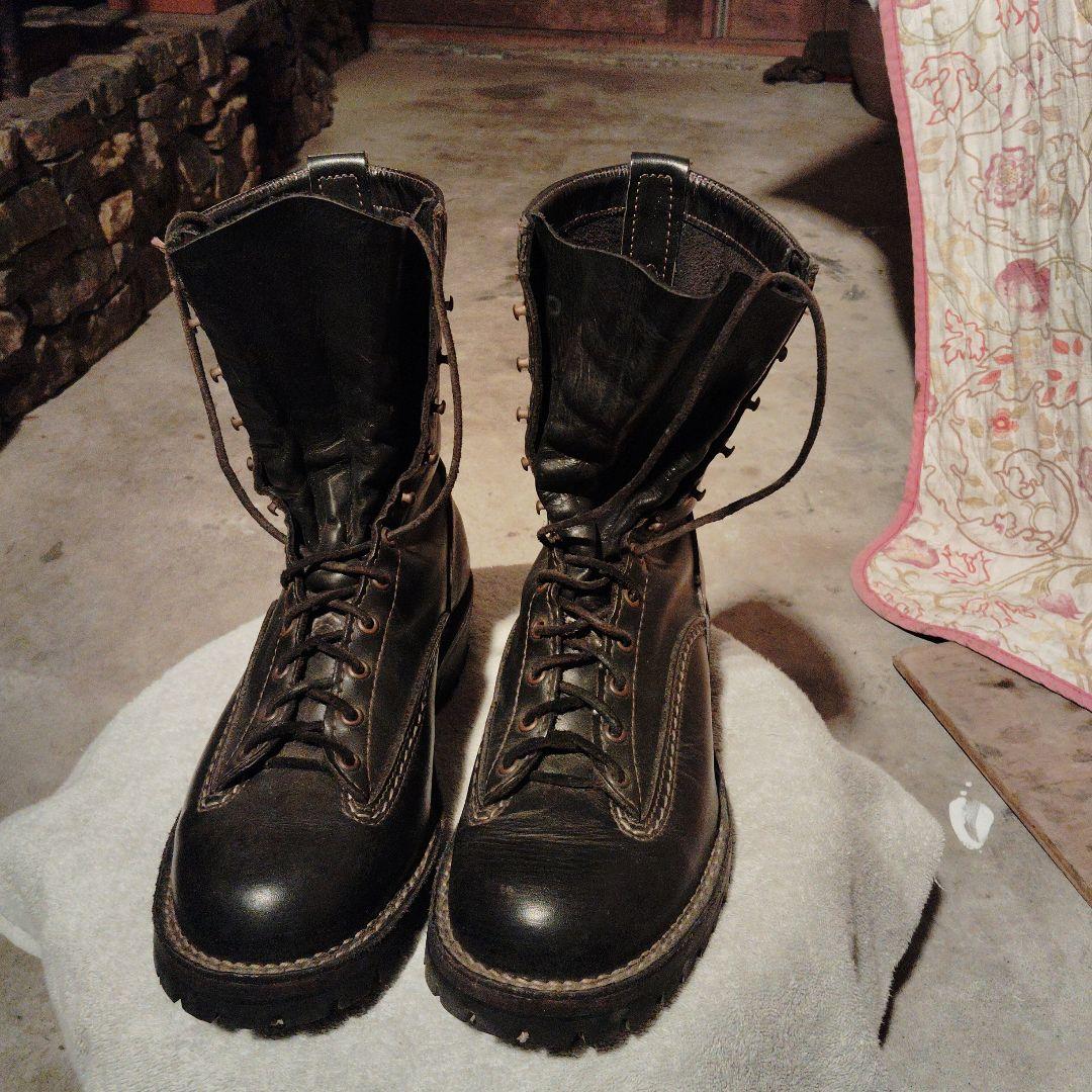 WESCO　ウエスコ　ミリタリーレザーブーツ 黒