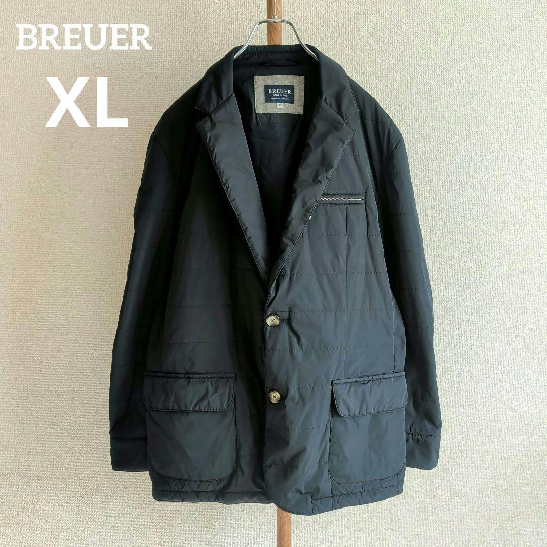 美品 BREUER ブリューワー テーラード 中綿ジャケット イタリア製 XL