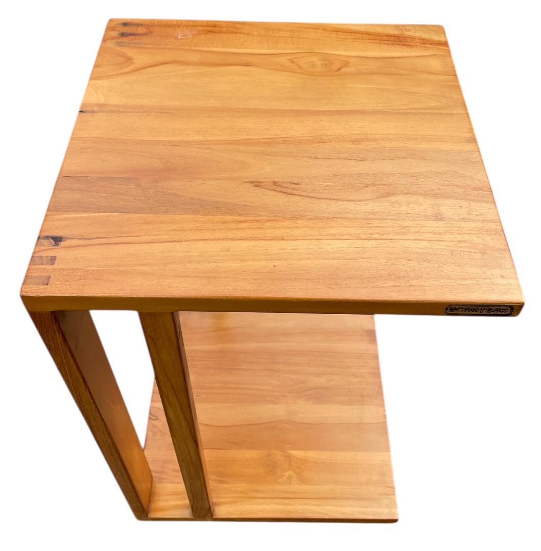 大阪京都限定 SCANTEAK スキャンティーク チーク材 サイドテーブル