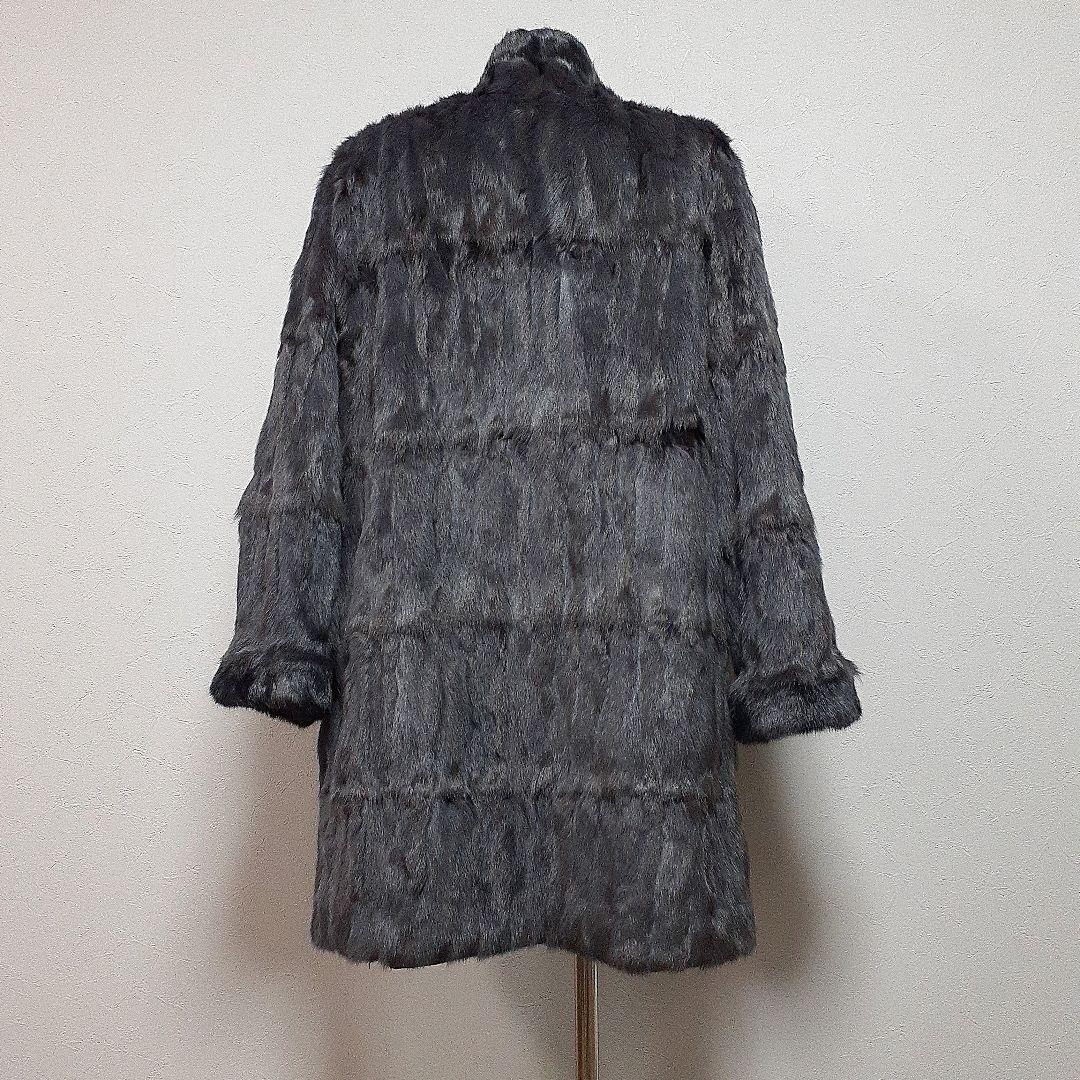 ロシアンリス×シルク リバーシブル コート