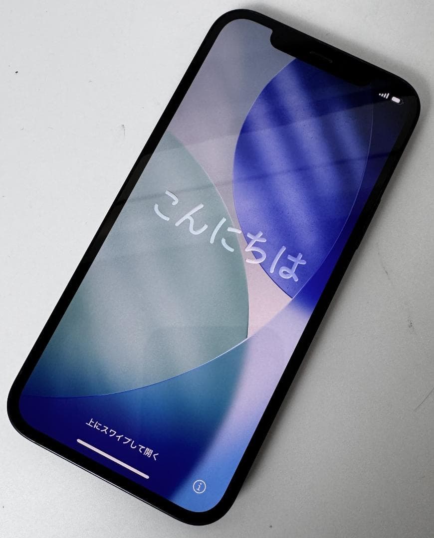 ★Apple iPhone12 64GBブラック★MGHN3J/A★程度良