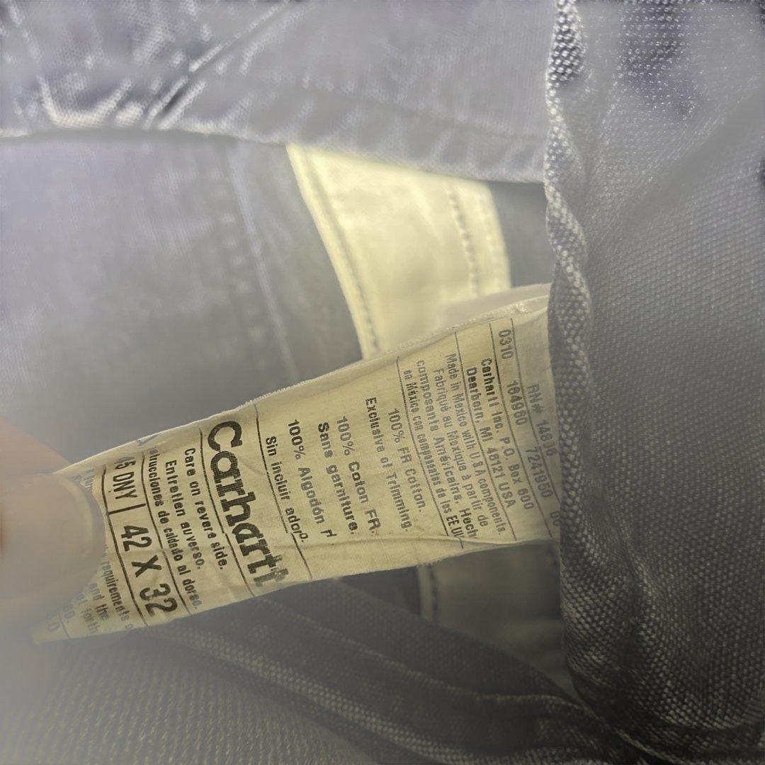 Carhartt ダブルニー ダック オーバーオール 42 USA製