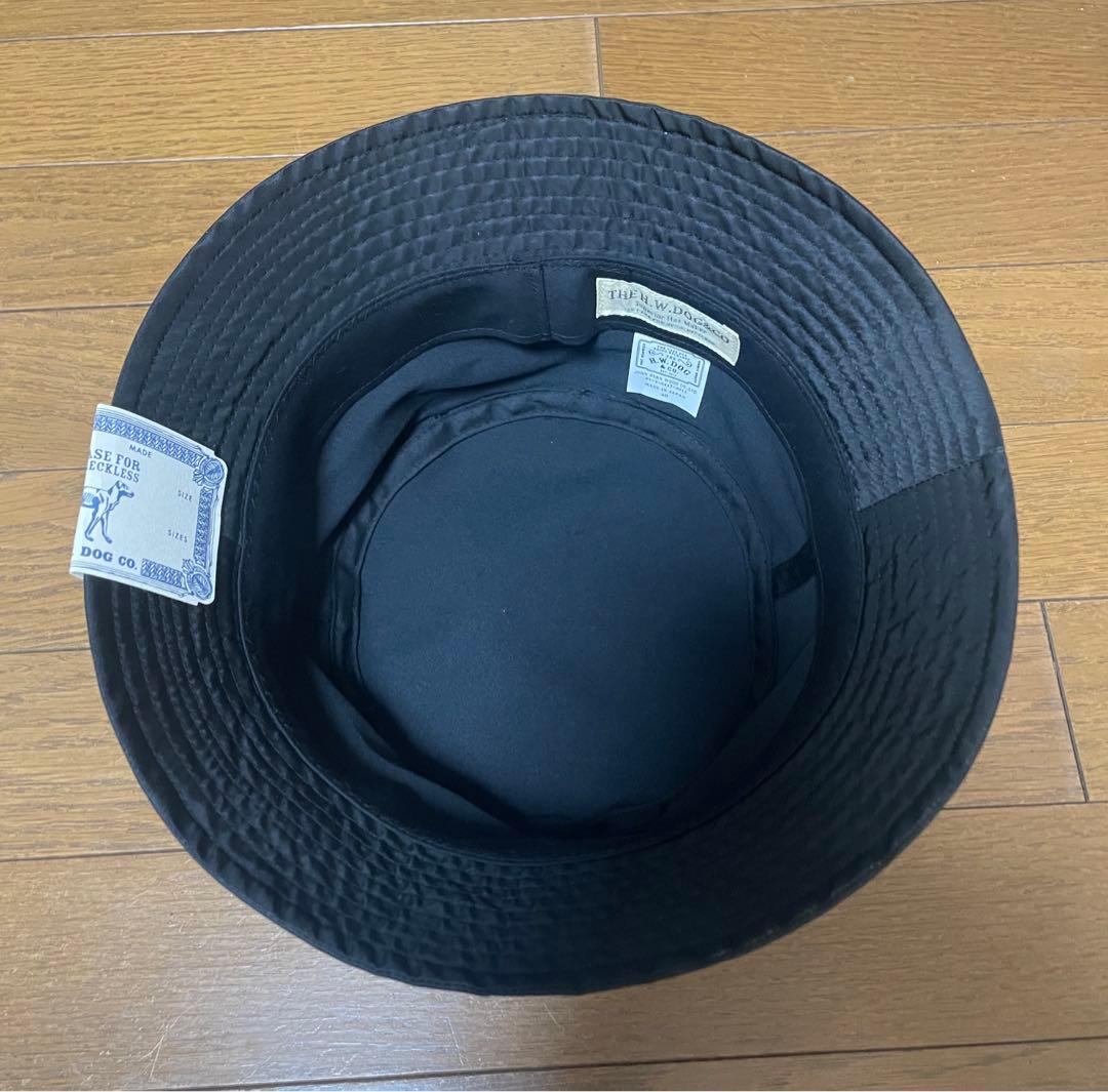 H.W.DOG SMART BUCKET HAT バケットハット 帽子 ブラック