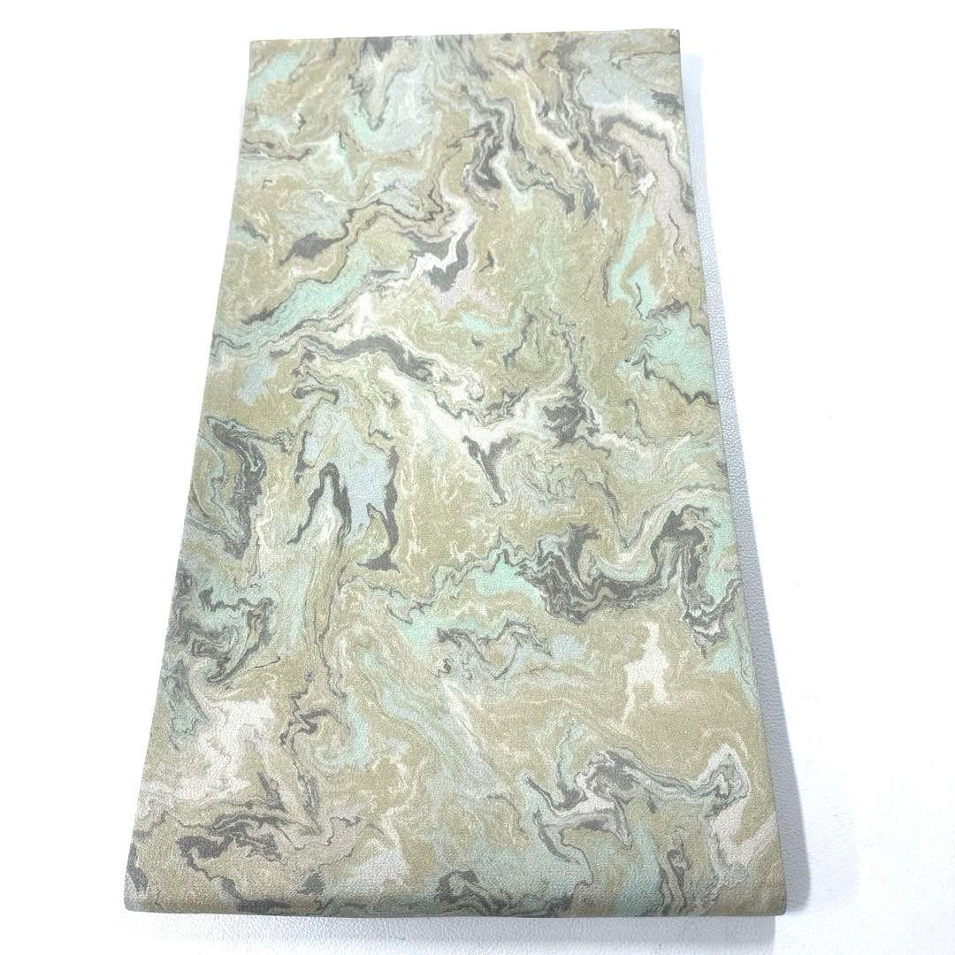 専用帯4755 ●高級 正絹 全通 袋帯 墨流し