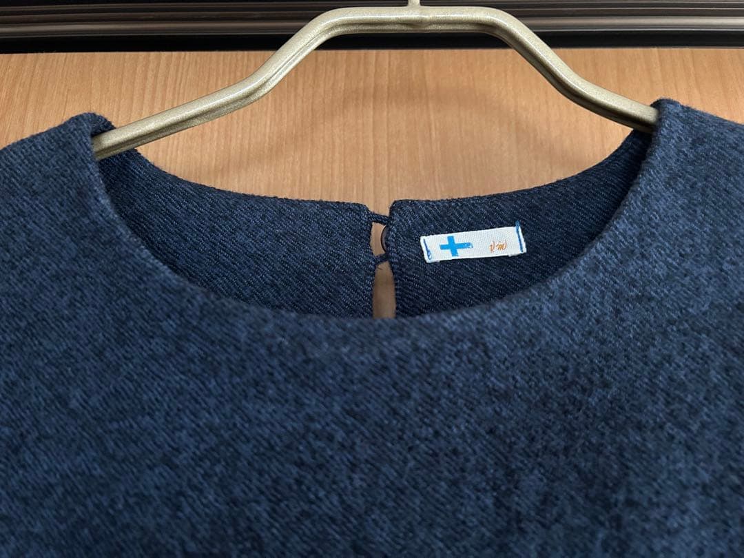 パラスパレス ヴーム vm ウール七分袖ワンピース サイズ0