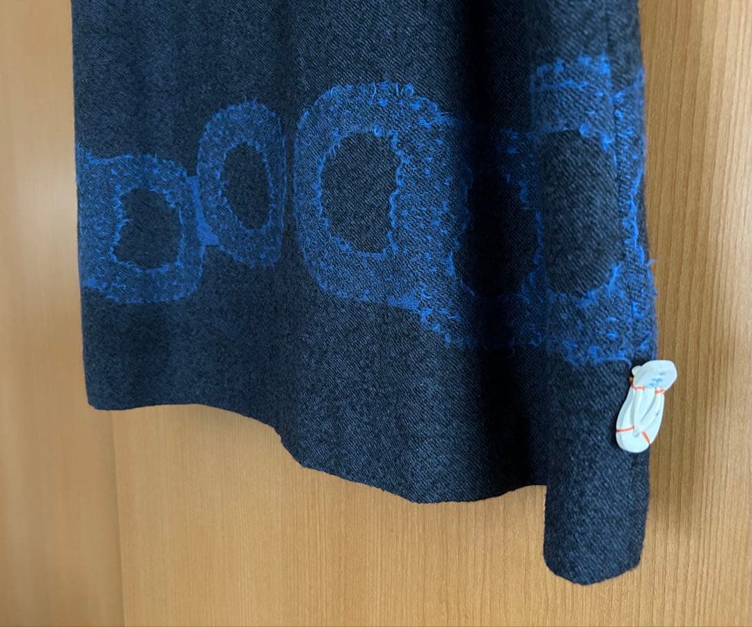 パラスパレス ヴーム vm ウール七分袖ワンピース サイズ0