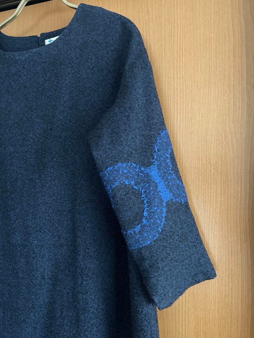 パラスパレス ヴーム vm ウール七分袖ワンピース サイズ0