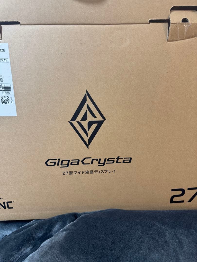 GigaCrysta EX-GDQ271JA 180Hz WQHD 箱付き