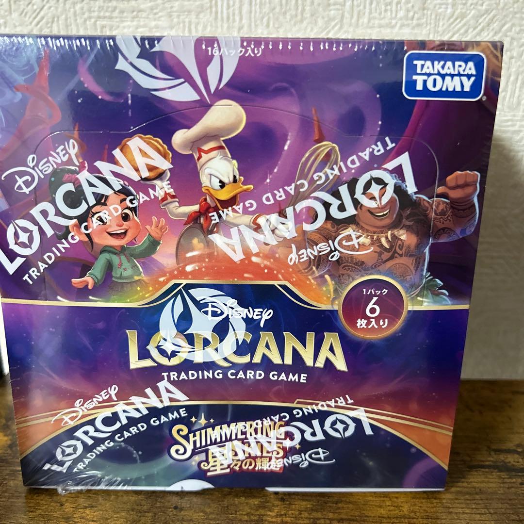 ロルカナ　未開封BOXシュリンク付　星々の輝き3BOX、逆襲のアースラ1BOX